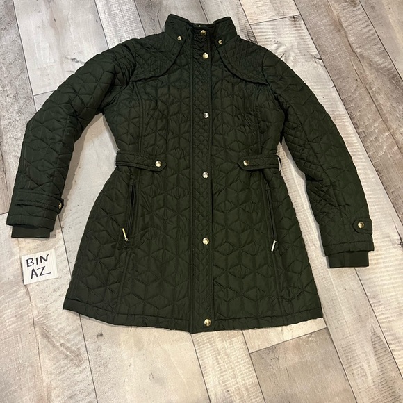 Weather Proof Quilted Hooded Walker Coat - Picture 1 of 9